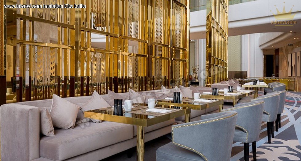 Otel Cafe Restoran Koltukları Sedirler Masa Ve Sandalyeler
