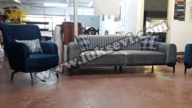Dilimli Kollu Koltuk Takımı