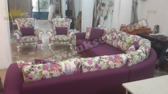 İki Berjerli Köşe Koltuk