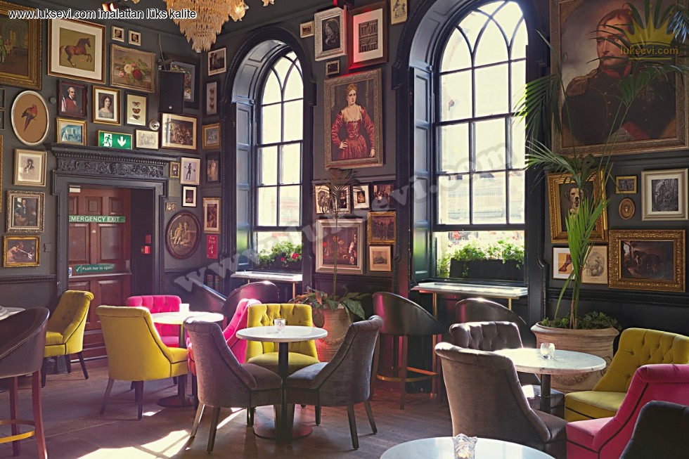 Lüks Restoran Masa Sandalye Tasarımları Özel Üretim Lüksevi