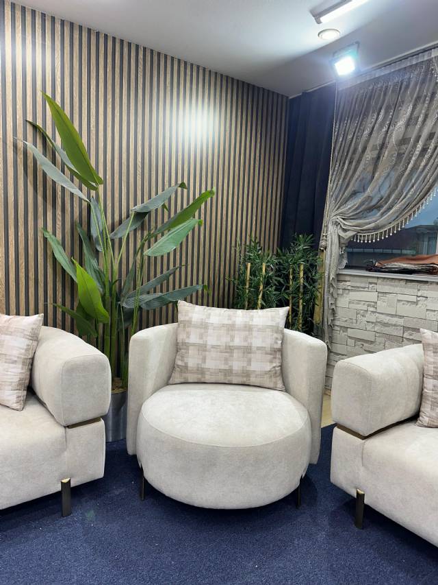 Resim No:21826 - Pati Dostu Kumaşlı Koltuk Takımı