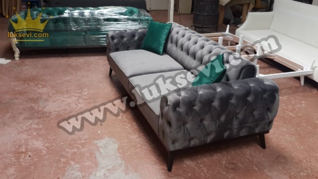 Tarz Kapitoneli Koltuk Takımı
