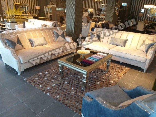 Yarmalı Modern Koltuk Takımı