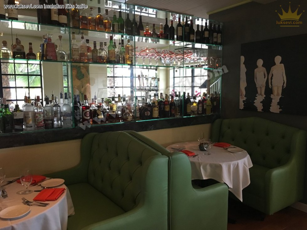 Deri Sedir Koltuk Tasarımları Cafe Ve Restoran Sedirleri Lüksevi