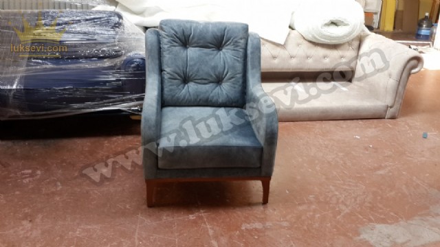 Berjer Koltuk Modern Tekli Koltuk Modeli