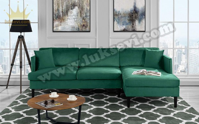 Küçük Ölçülü Modern Köşe Koltuk Takımı