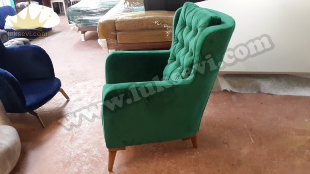 Lemorya Berjer Koltuk Yeşil