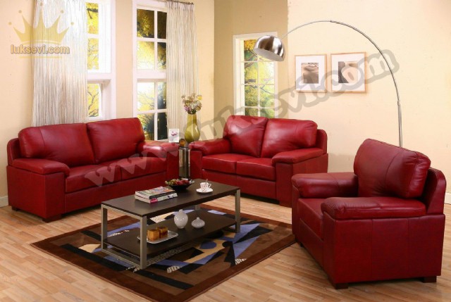 Lüks Deri Kotluk Takımları Home Ofis