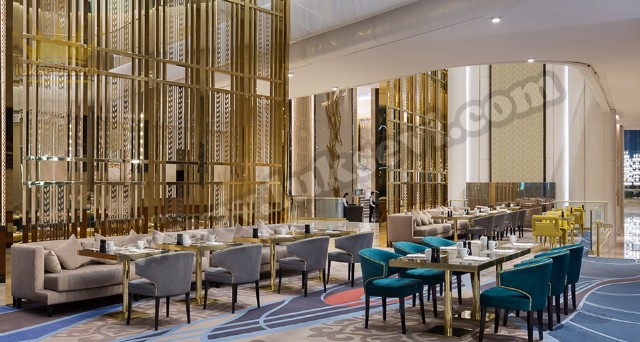 Lüks Otel Restoran Koltukları Mobilyaları Sandalyeler