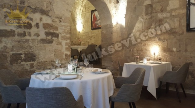Lüks Restoran Masa Sandalye Yuvarlak Kare Masalar