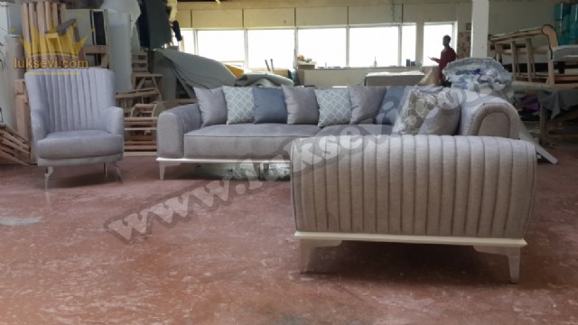 Modern Avangart Köşe Koltuk Takımı Özel Üretim Seçenekleri İle