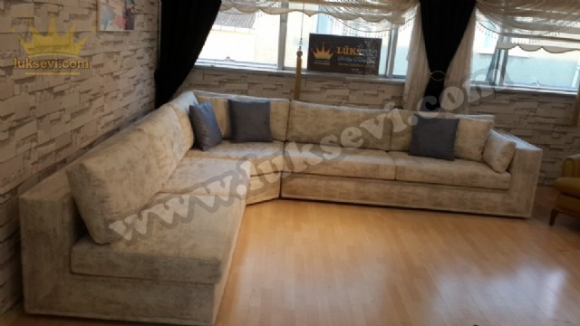 Modern L Köşe Koltuk Takımı Özel Ölçü Üretim