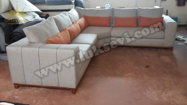 Müşteri Köşe Koltuk Özel Ölçü Üretim