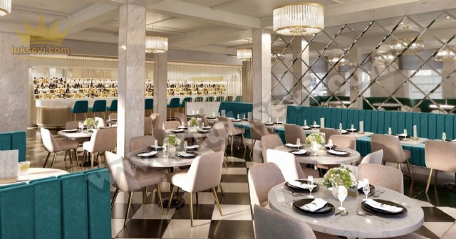 Otel Restoran Sedir Koltuklar Ve Sandalyeler