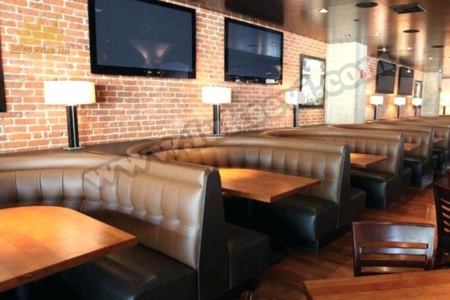 Özel Tasarım Yuvarlak Cafe Sedir Koltukları