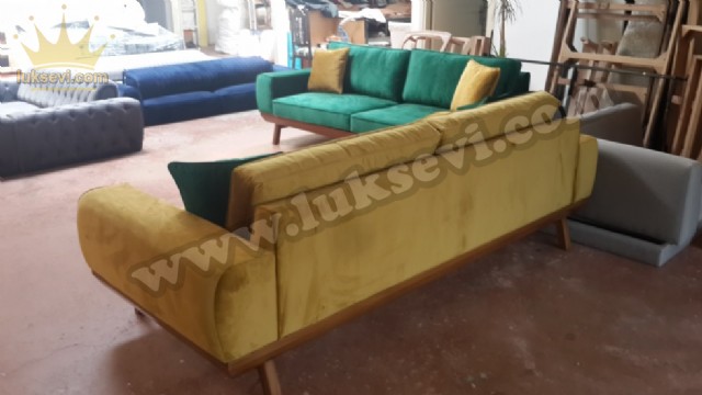 Özel Üretim Kadife Koltuk Takımları