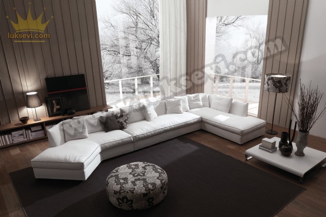 Rezidans Modern Köşe Koltuk Takımı