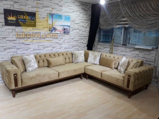 Chester Köşe Koltuk Modern Chester L Köşe Torna Ayaklı