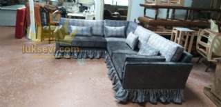 Lady Etekli Köşe Koltuk Takımı Özel Üretim Koltuk Takımları
