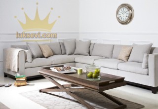 Montana Modern Köşe Koltuk Takımı Lüks Oturma Odası