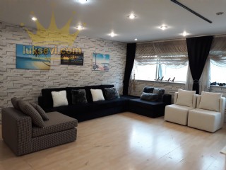 Villa Köşe Koltuk Takımı Modern Lüks Köşe Oturma Grubu
