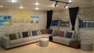 Winter Modern Salon Köşe Koltuk Takımı Sehpalı Modüler Lüks