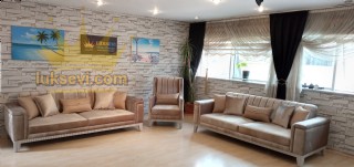 Yarmalı Modern Koltuk Takımı Özel Üretim Her Renk Seçenekler